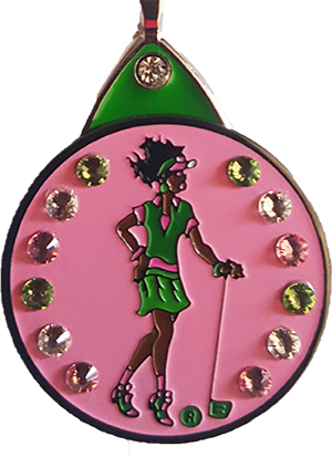 Pink & Green Club Necklace